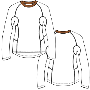 Fashion sewing patterns for LADIES T-Shirts T-shirt 9473